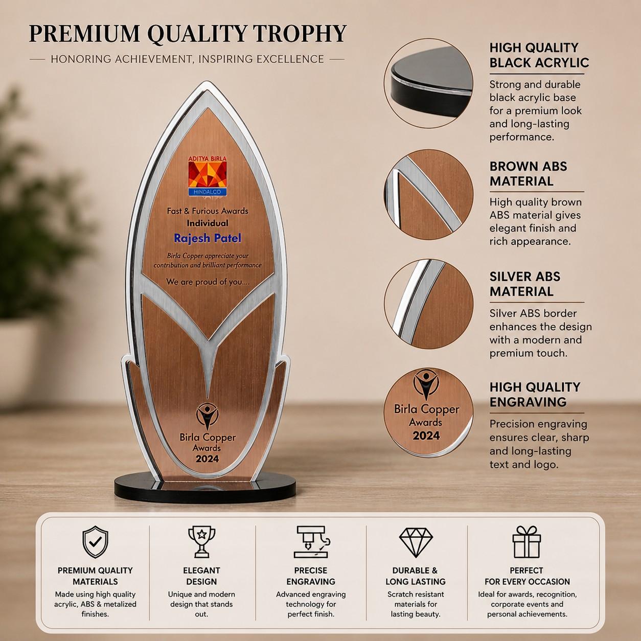 Acrylic trophy thumbnail 4
