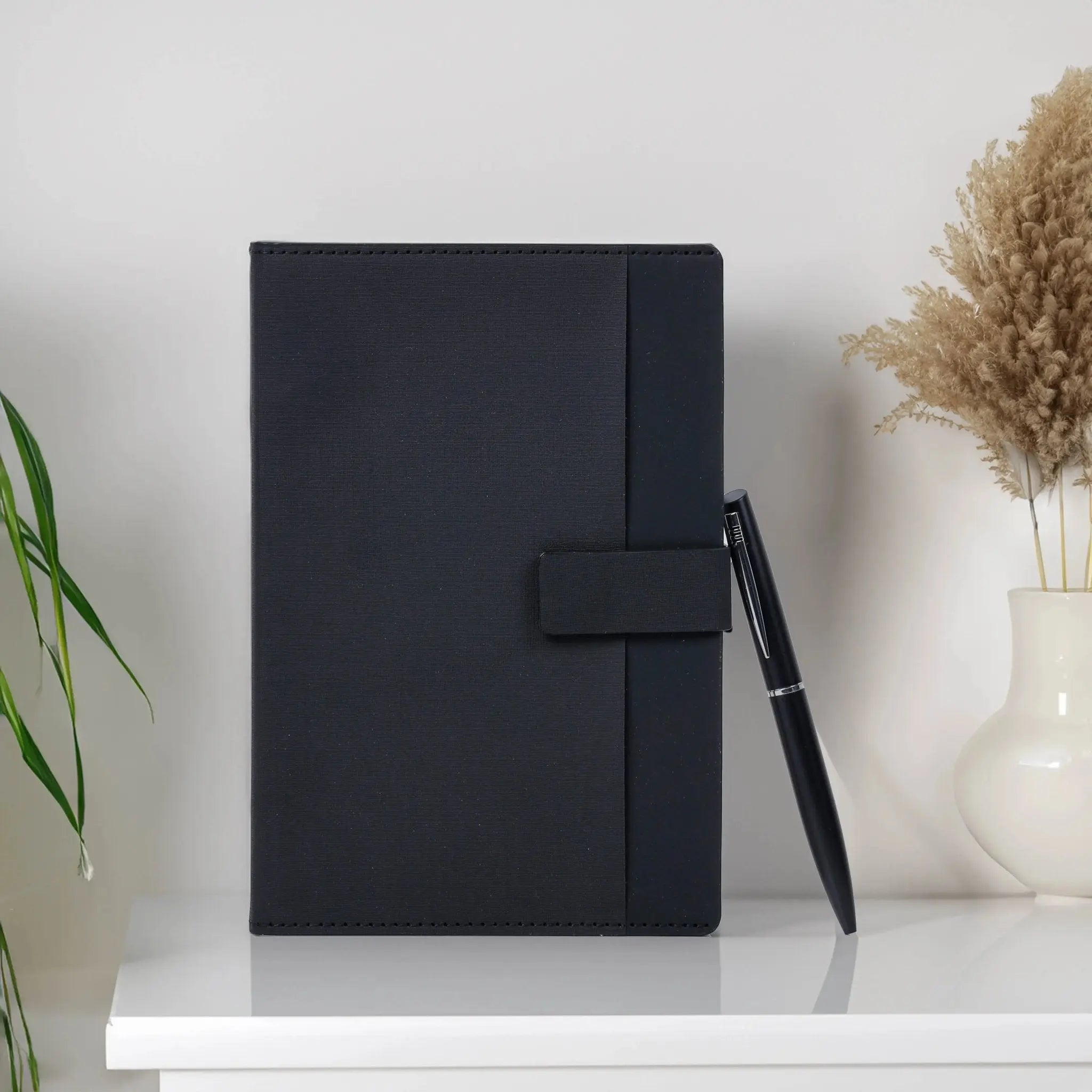Business Pack, Pen and Diary Gifting, Ideal Gift For Brother & Sister Corporation Gifts set - Black