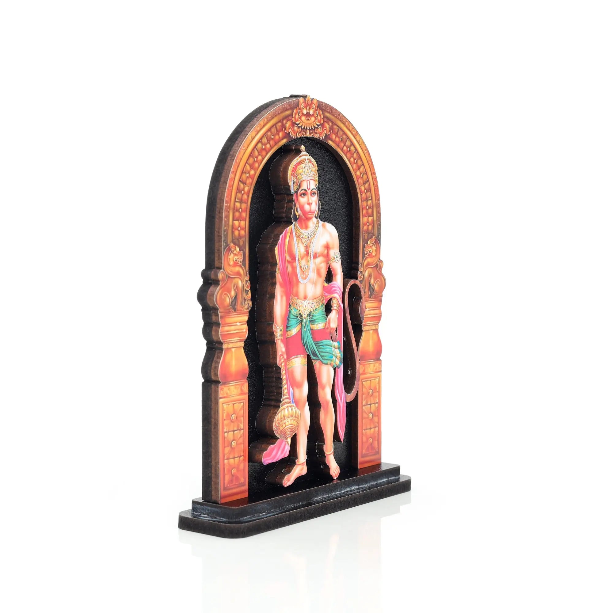 Divine Cultural Wooden 3D Statue Perfect for Pooja Room Home Decore… thumbnail 3