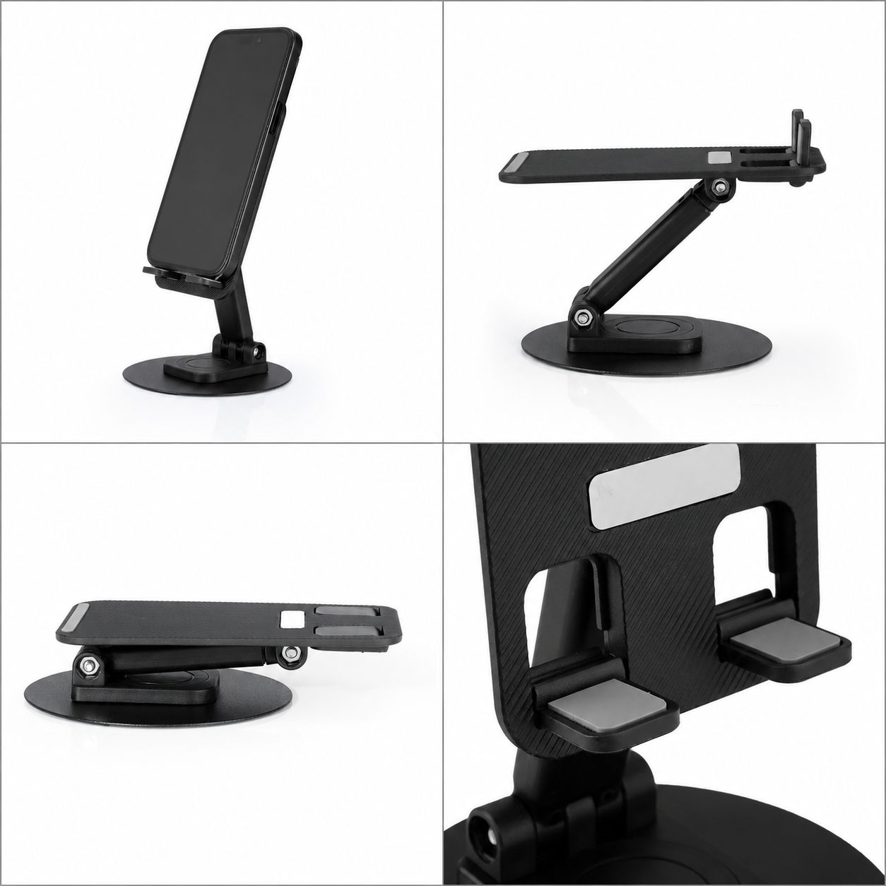 Foldable Mobile Phone Stand with Adjustable Angle for Office & Home thumbnail 3