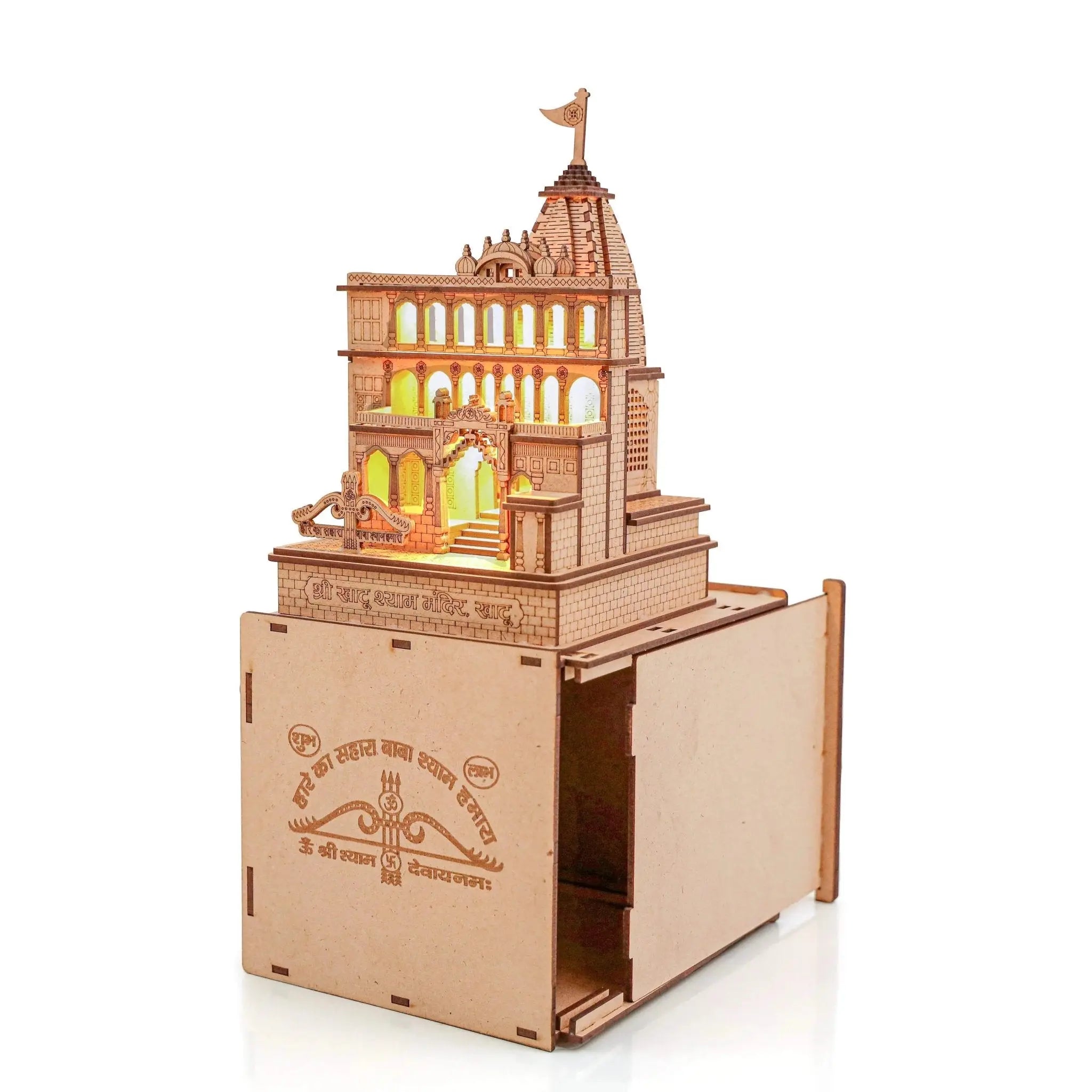 Khatushyam Ji Temple with LED Illumination - Perfect for Home Decor and… thumbnail 2