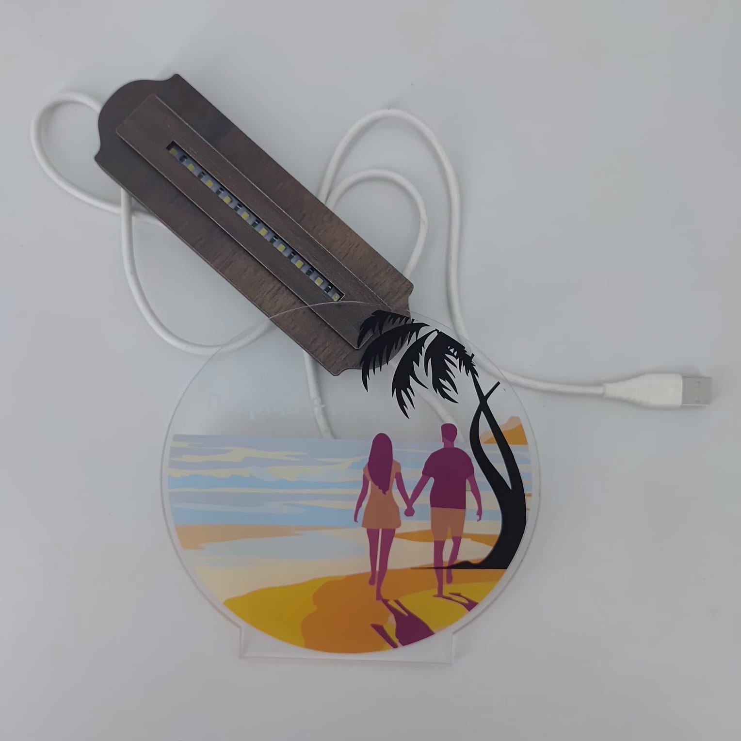LASER ART Personalized LED Acrylic Night Lamp thumbnail 6