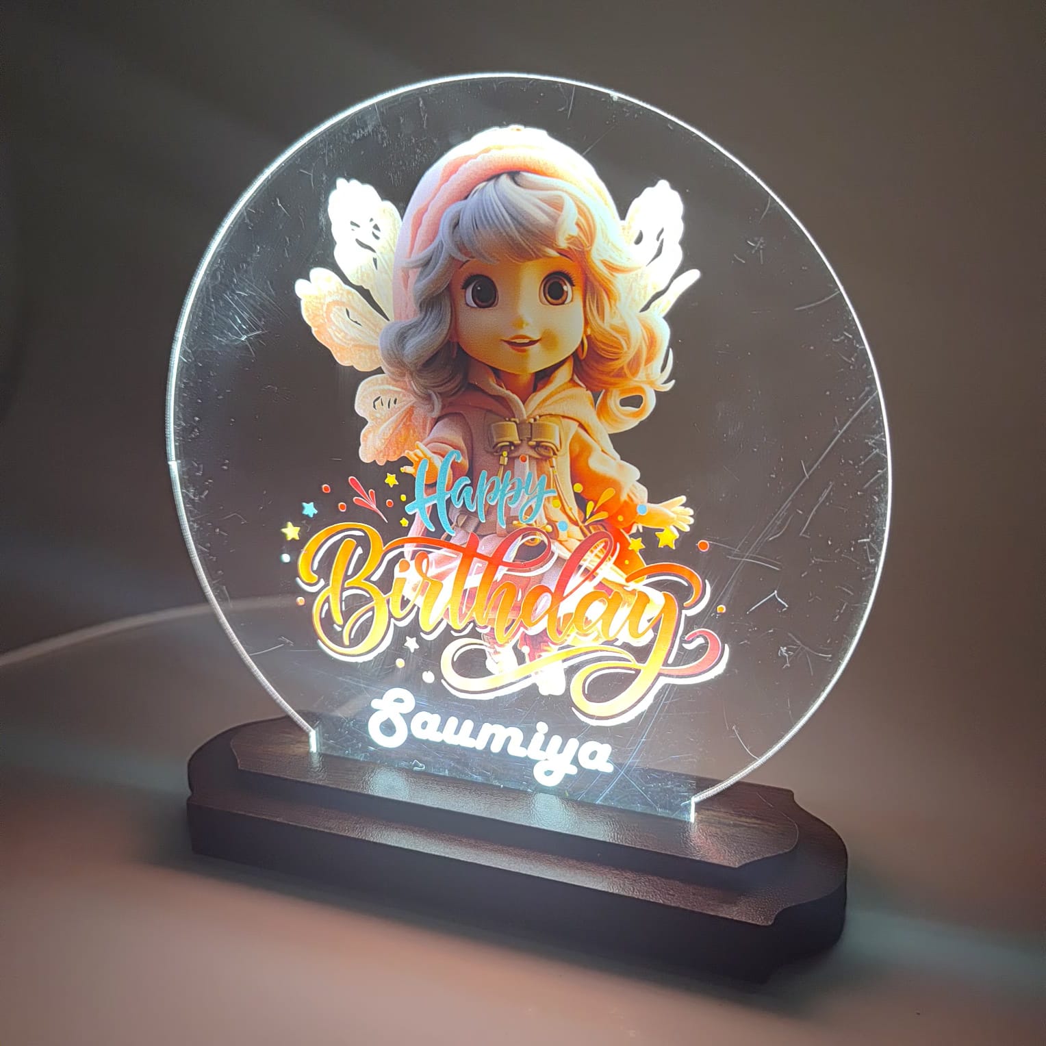 Personalized LED Birthday Lamp for Kids thumbnail 4