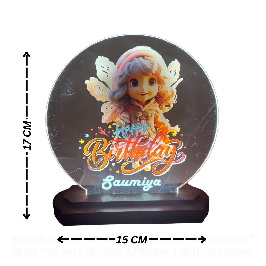 Personalized LED Birthday Lamp for Kids thumbnail 6