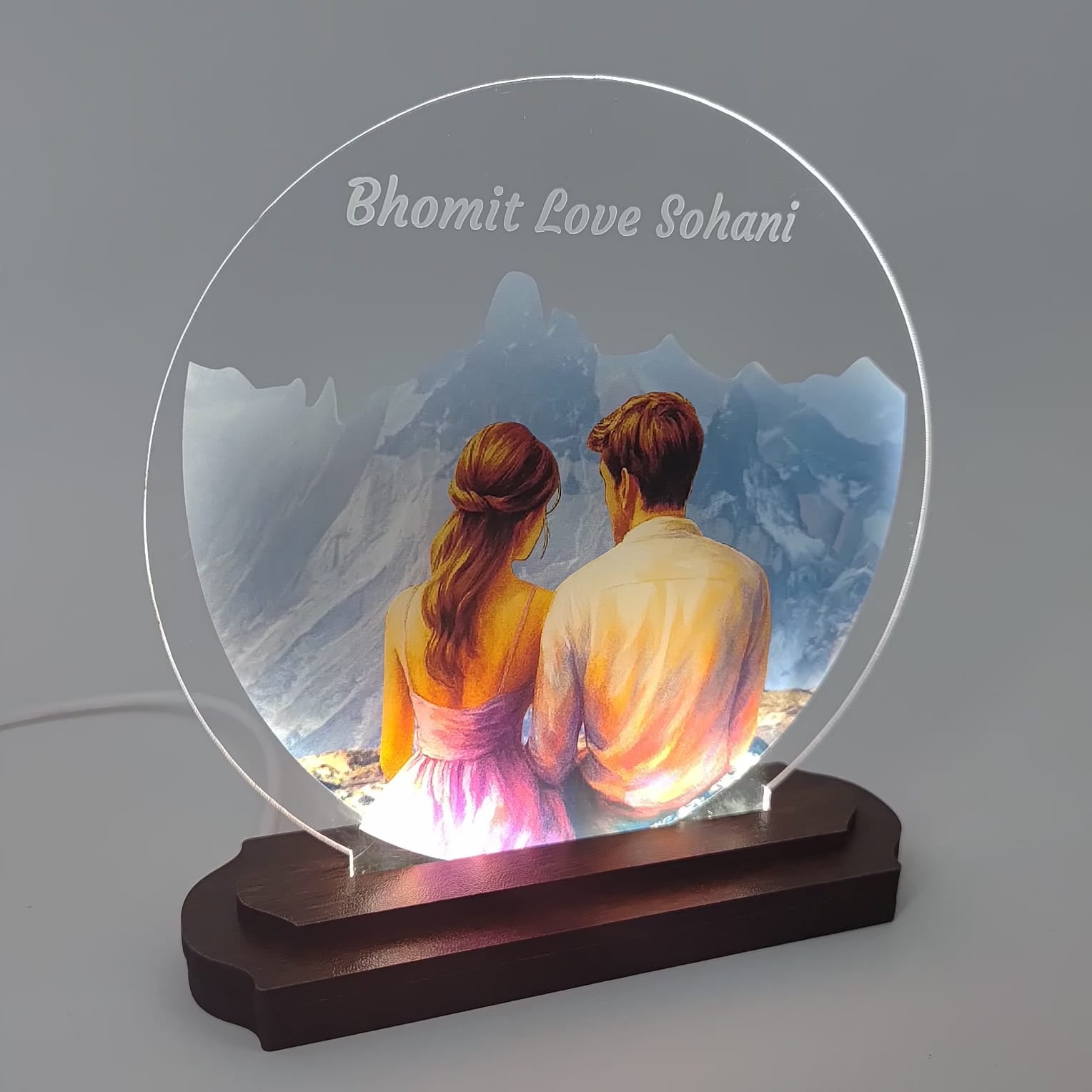 Personalized LED Night Lamp thumbnail 3