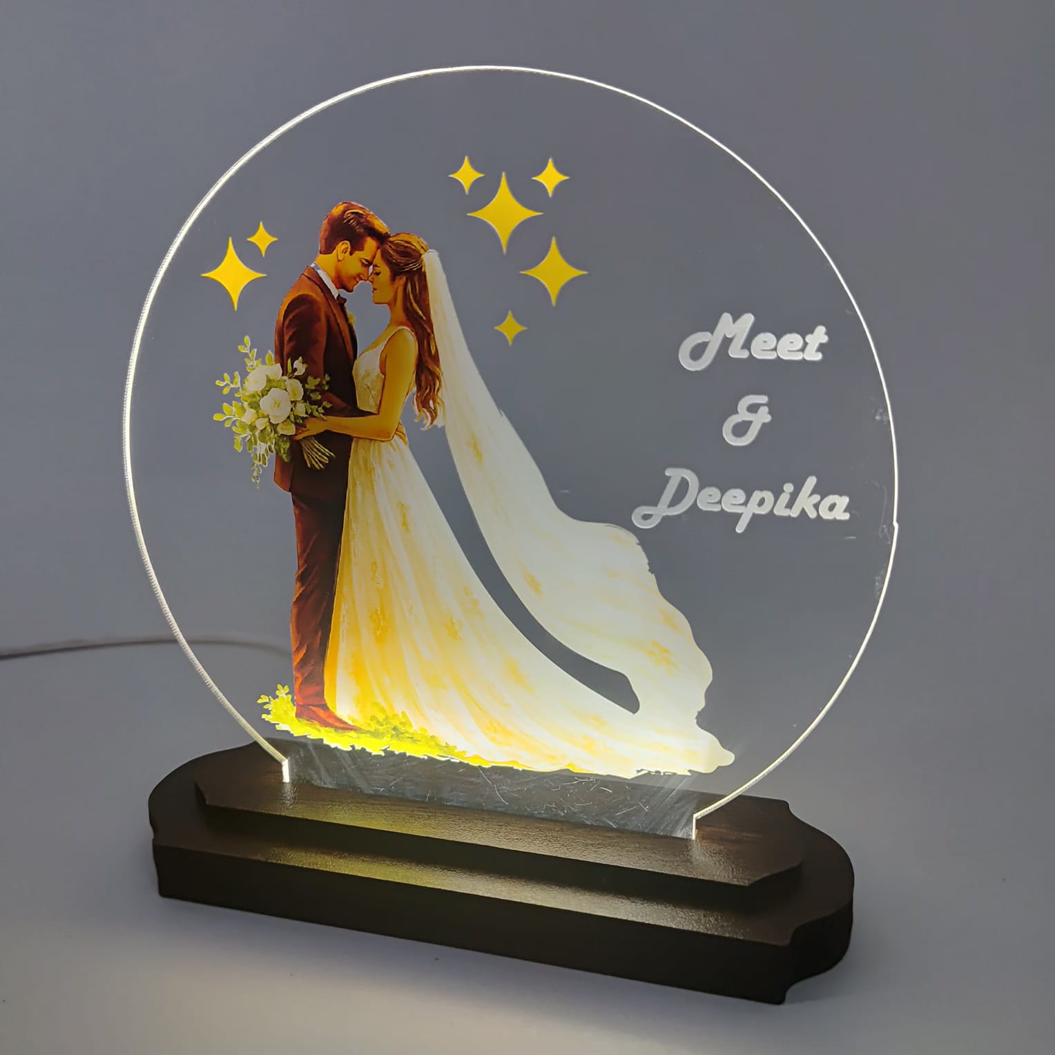 LASER ART Personalized Wedding Gift thumbnail 3