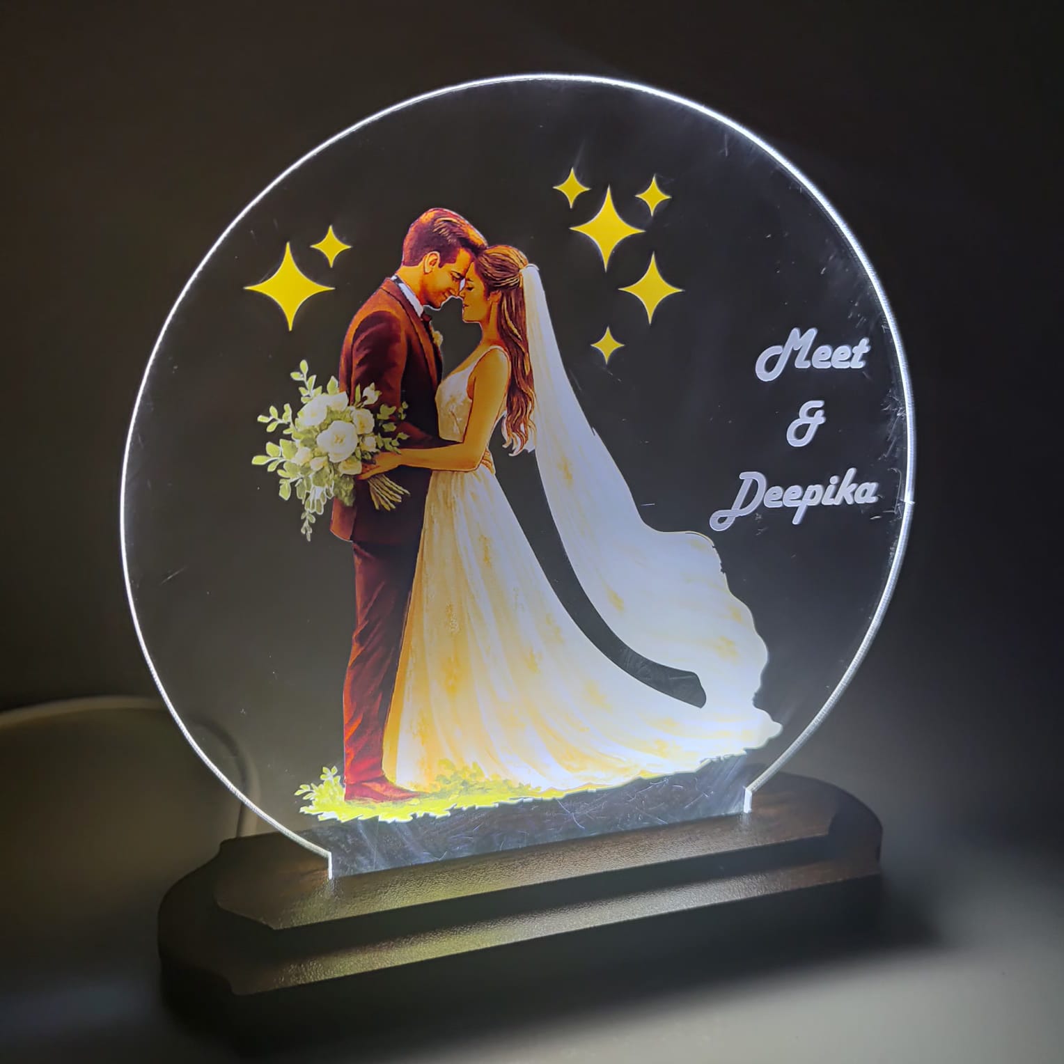 LASER ART Personalized Wedding Gift thumbnail 4