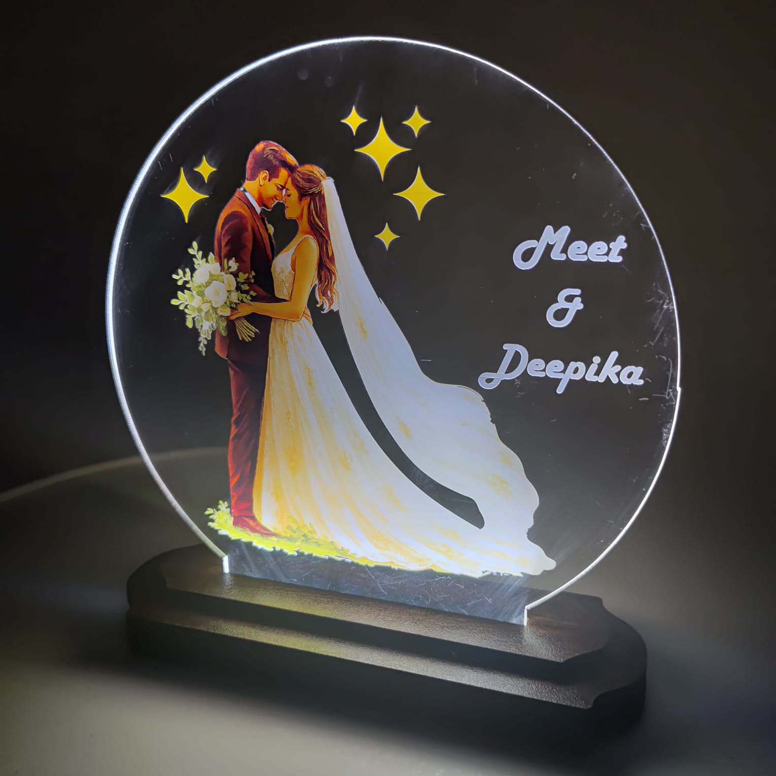LASER ART Personalized Wedding Gift thumbnail 5