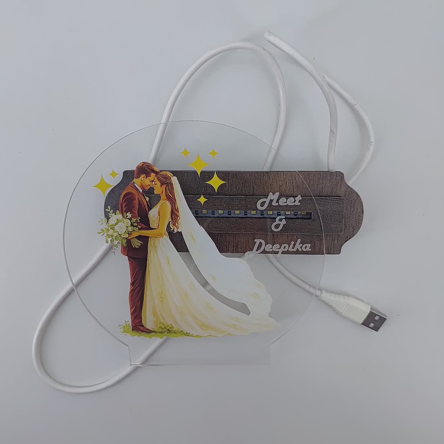 LASER ART Personalized Wedding Gift thumbnail 6