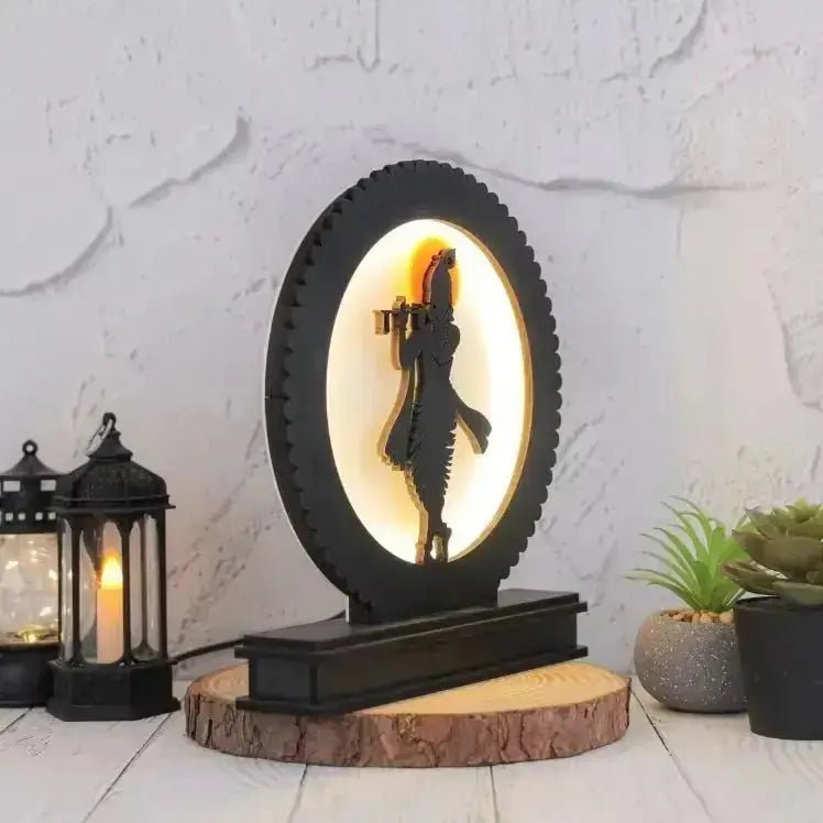 Lord Krishna Backlit LED Lamp thumbnail 4