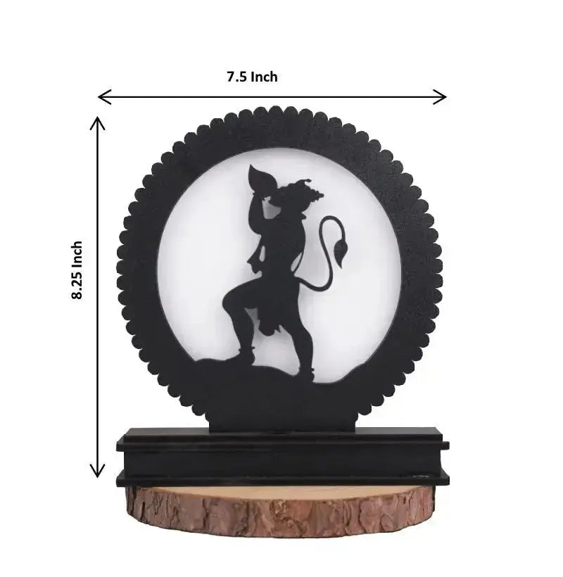 Lord Hanuman Backlit LED Lamp thumbnail 4