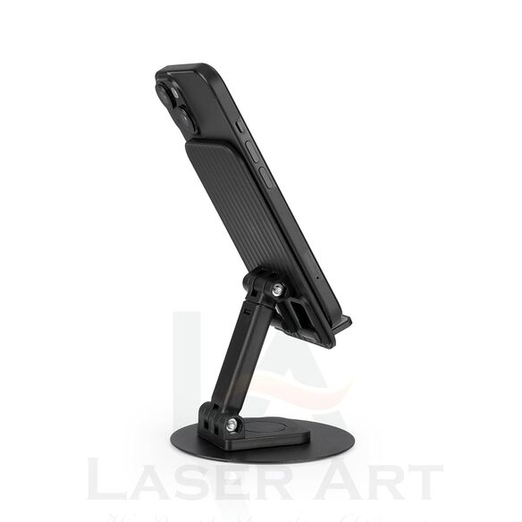 Mobile Stand for Table 360 Degree Rotatable Adjustable Foldable Mobile… thumbnail 3