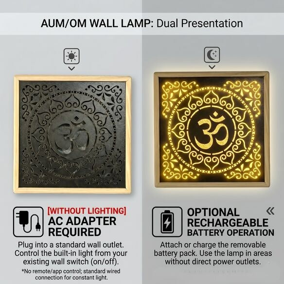 OM Wall Hanging Lighting Frame thumbnail 6