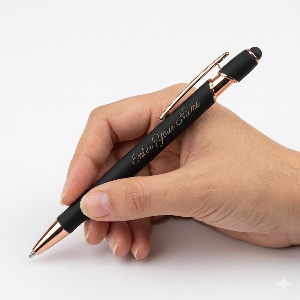 Personalized Metal Stylus Pen with Custom Name Engraving Gift thumbnail 2