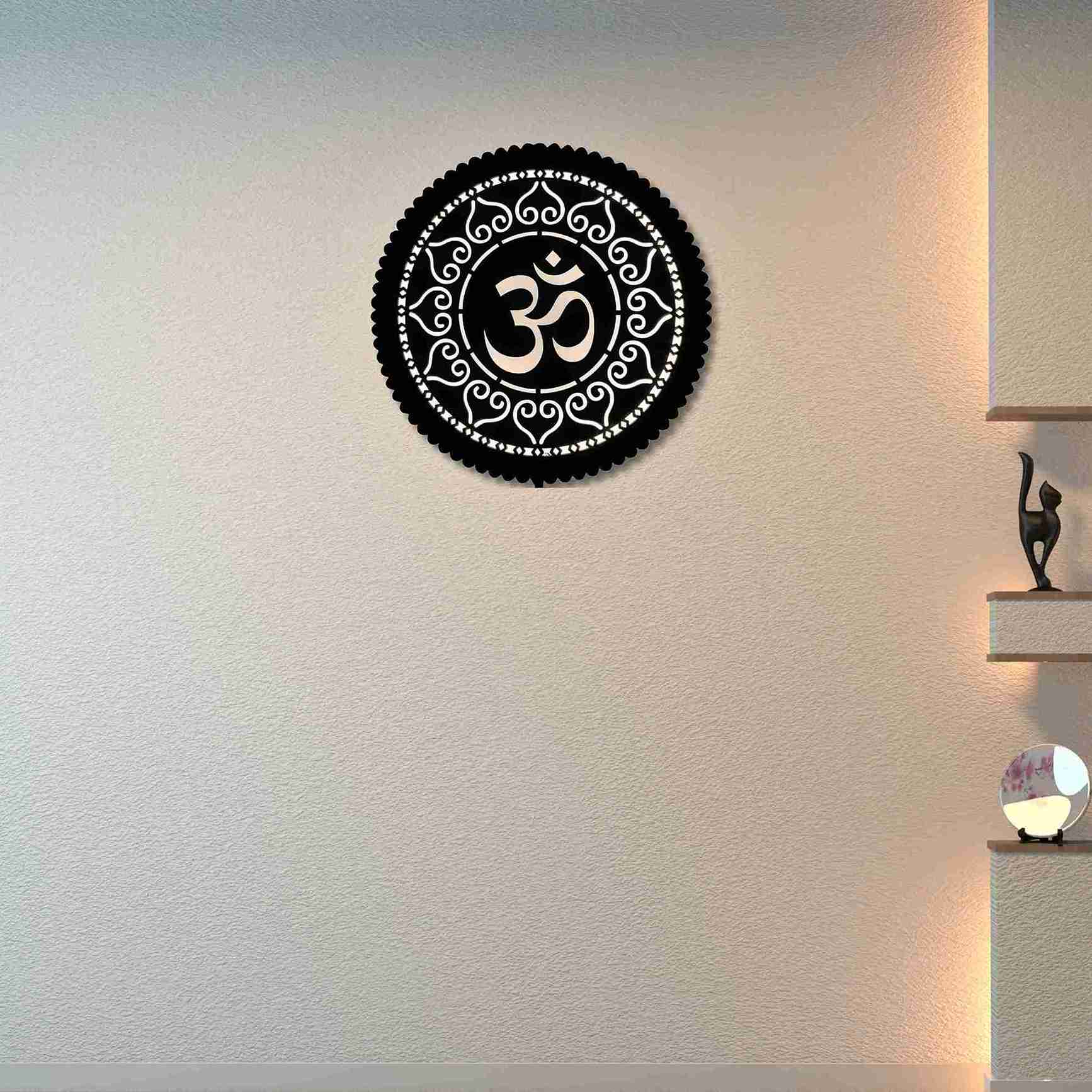 Wooden LED Wall Decor Lamp thumbnail 2