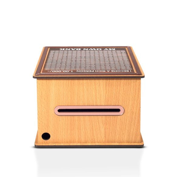 Money Bank Wooden with Savings Tracker thumbnail 8
